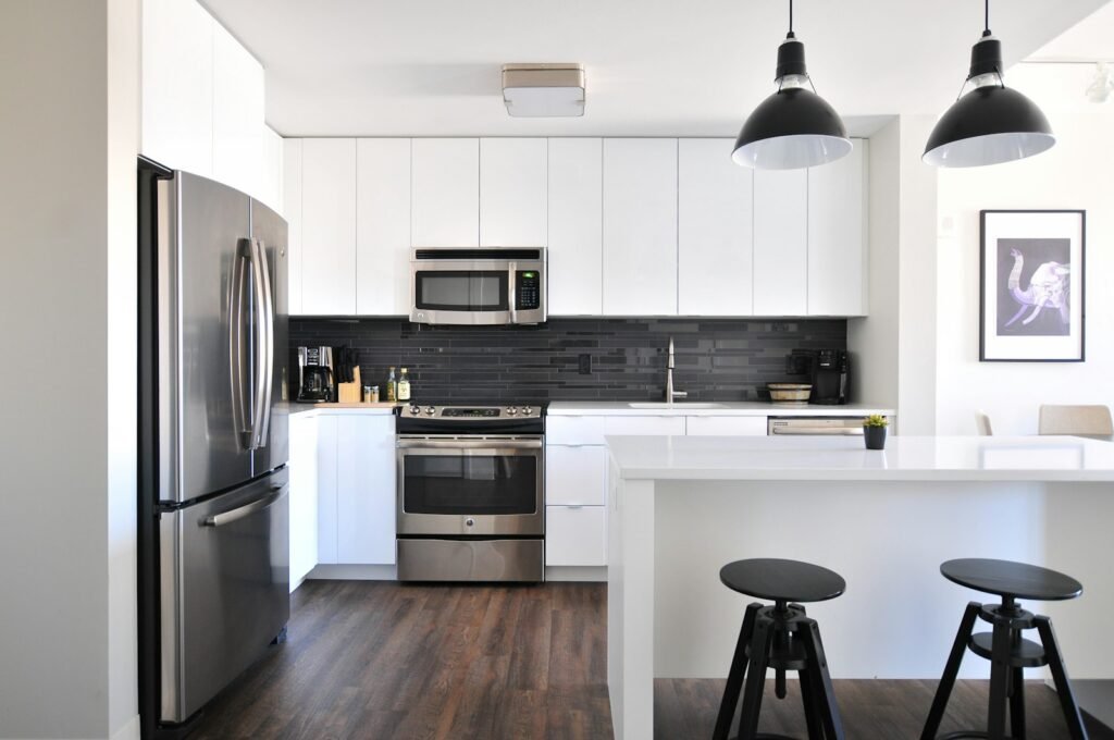 Bright renovated kitchen